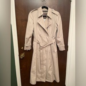London Fog Long Trench Coat